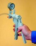 Vacuum Filter Hand Pump With Pressure Gauge