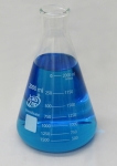 Erlenmeyer Flask Borosilicate Glass Lab Zap 2000mL