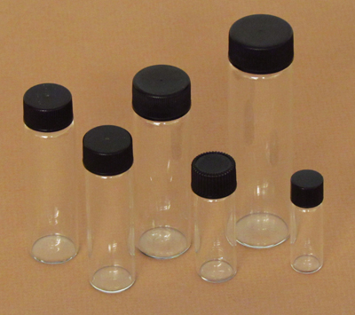 Glass Vials for Insect Collecting