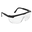 Econolite III Hi-Voltage ARC Safety Glasses, Black Frame