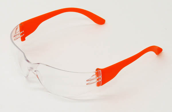 3341-46 Orange Ricochet High Impact Lab Safety Glasses
